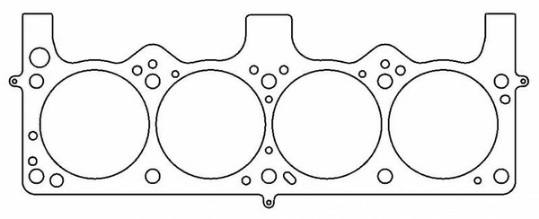 .040" MLS Cylinder Head Gasket, 4.125" Gasket Bore.